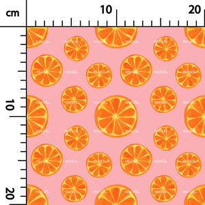 128. Multiple oranges in pink