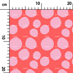Load image into Gallery viewer, 144. Digital bubbles in red
