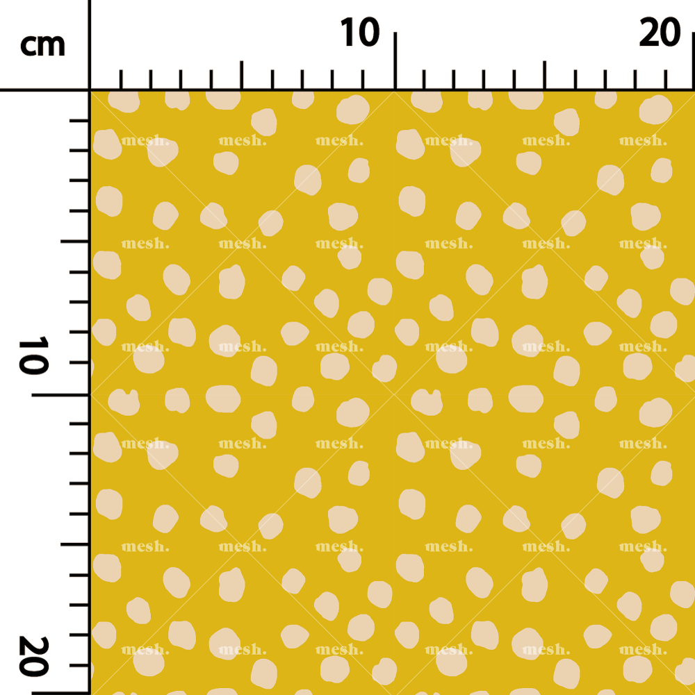 148. Modern mini bubbles basic in yellow