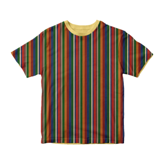 179. Coloured stripes version III in rustic