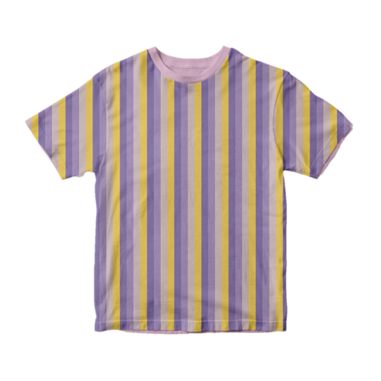 192. Coloured stripes version X