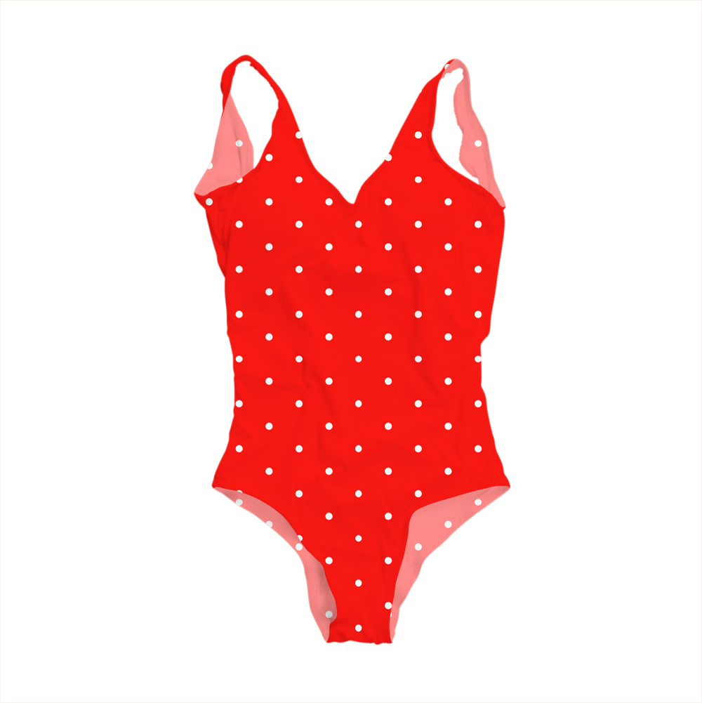202. Trivial dots classic in red