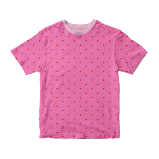 214. Trivial dots trendy in pink