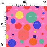 Load image into Gallery viewer, 217. Random coloured circles in pink
