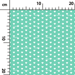 Load image into Gallery viewer, 229. Organised small hearts in green
