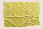 Load image into Gallery viewer, Minimalist nature in yellow pattern design printed on sustainable fabric
