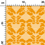 Load image into Gallery viewer, 399. Symmetry decor in orange on orange

