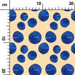 Load image into Gallery viewer, 410. Hand-painted blueberries in beige

