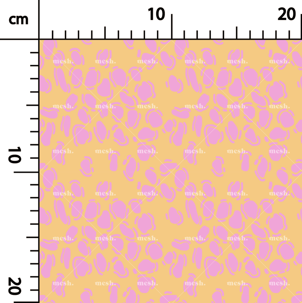 417. DNA map in pink on yellow