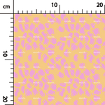 Load image into Gallery viewer, 417. DNA map in pink on yellow
