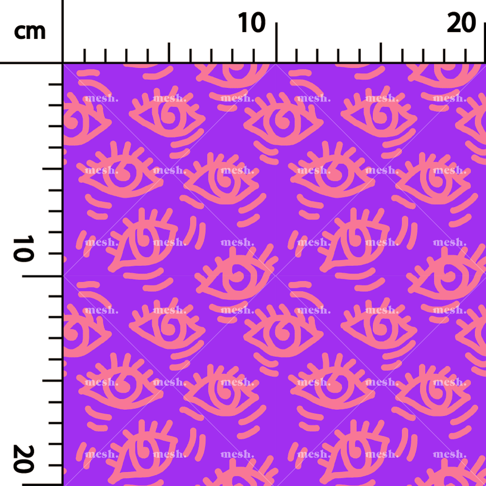 419. All eyes millennial in purple