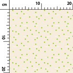 Load image into Gallery viewer, 431. Messy dots in green on beige
