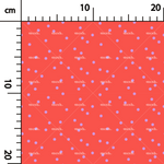 Load image into Gallery viewer, 433. Messy dots in purple on red
