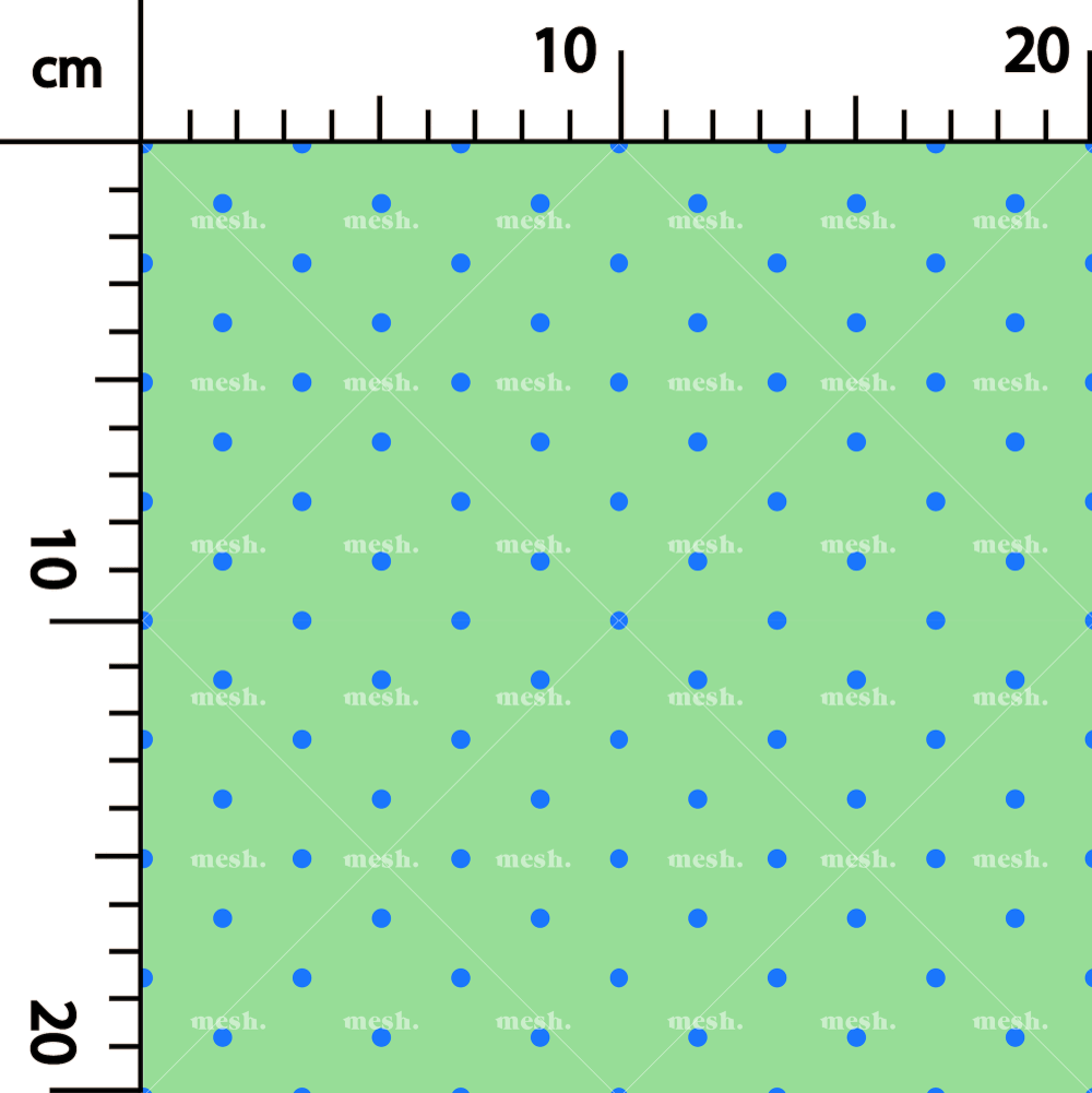 436. Trivial dots trendy in green