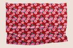 Load image into Gallery viewer, Floral dream digital trendy in red pattern design printed on sustainable fabric
