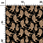 Load image into Gallery viewer, 492. Tigers everywhere basic in black
