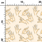 Load image into Gallery viewer, 555. Gestures highlight in beige
