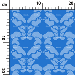 Load image into Gallery viewer, 55. Symmetry decor in blue on blue

