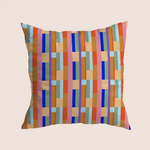 Load image into Gallery viewer, Retro sixties recycled fabric home decor
