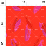 Load image into Gallery viewer, 73. Paint brush strokes red and pink in red

