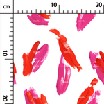 Load image into Gallery viewer, 76. Paint brush strokes red and pink in white
